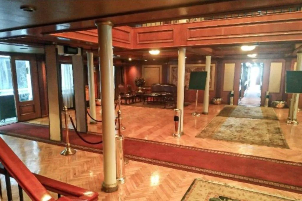 Lounge aboard the MS King Tut I Nile Cruise Nile cruise